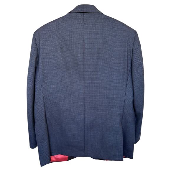 Daniel Hechter Paris Men's 100% Wool Sport Coat Size 48R Nordstrom - Picture 8 of 8